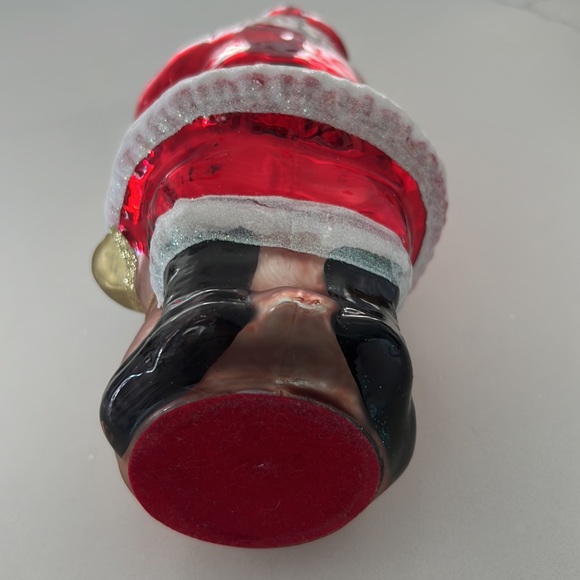 Santa Glass Decoration. - Picture 7 of 9